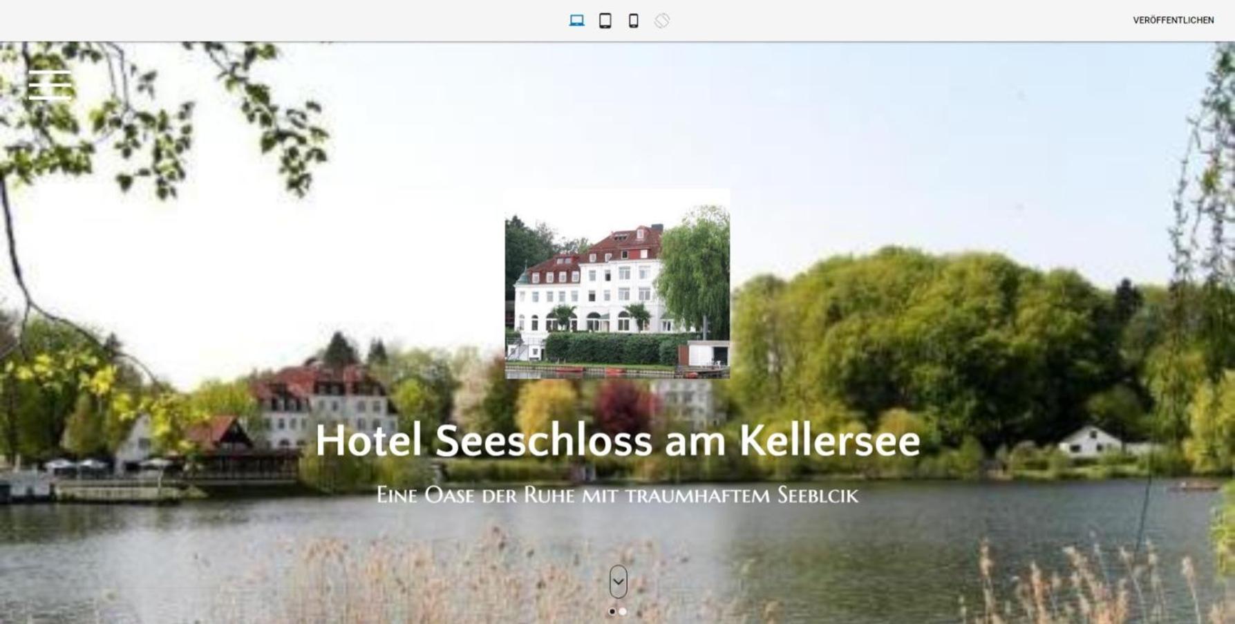 See Schlosshotel Am Kellersee Eutin Exterior foto